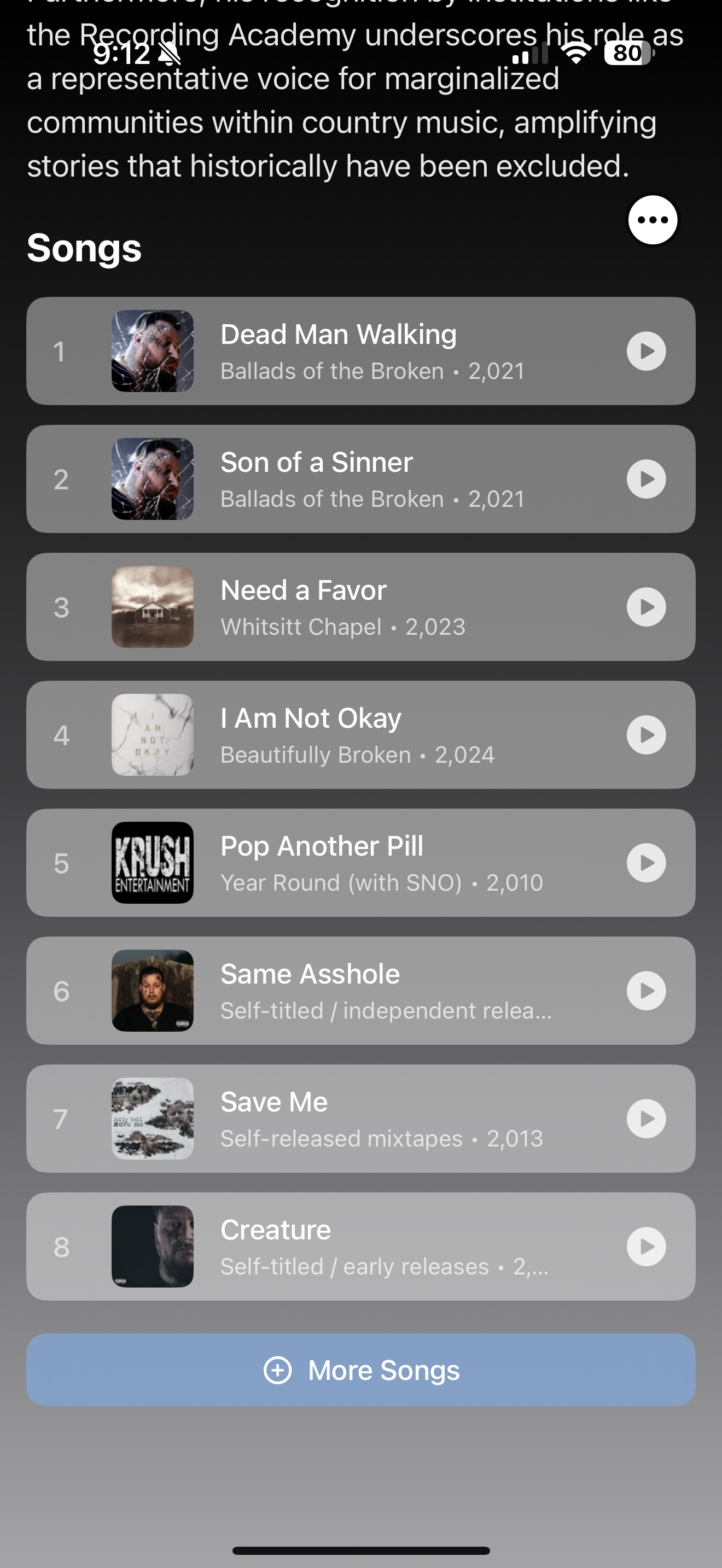 LinerNotes Screenshot 2