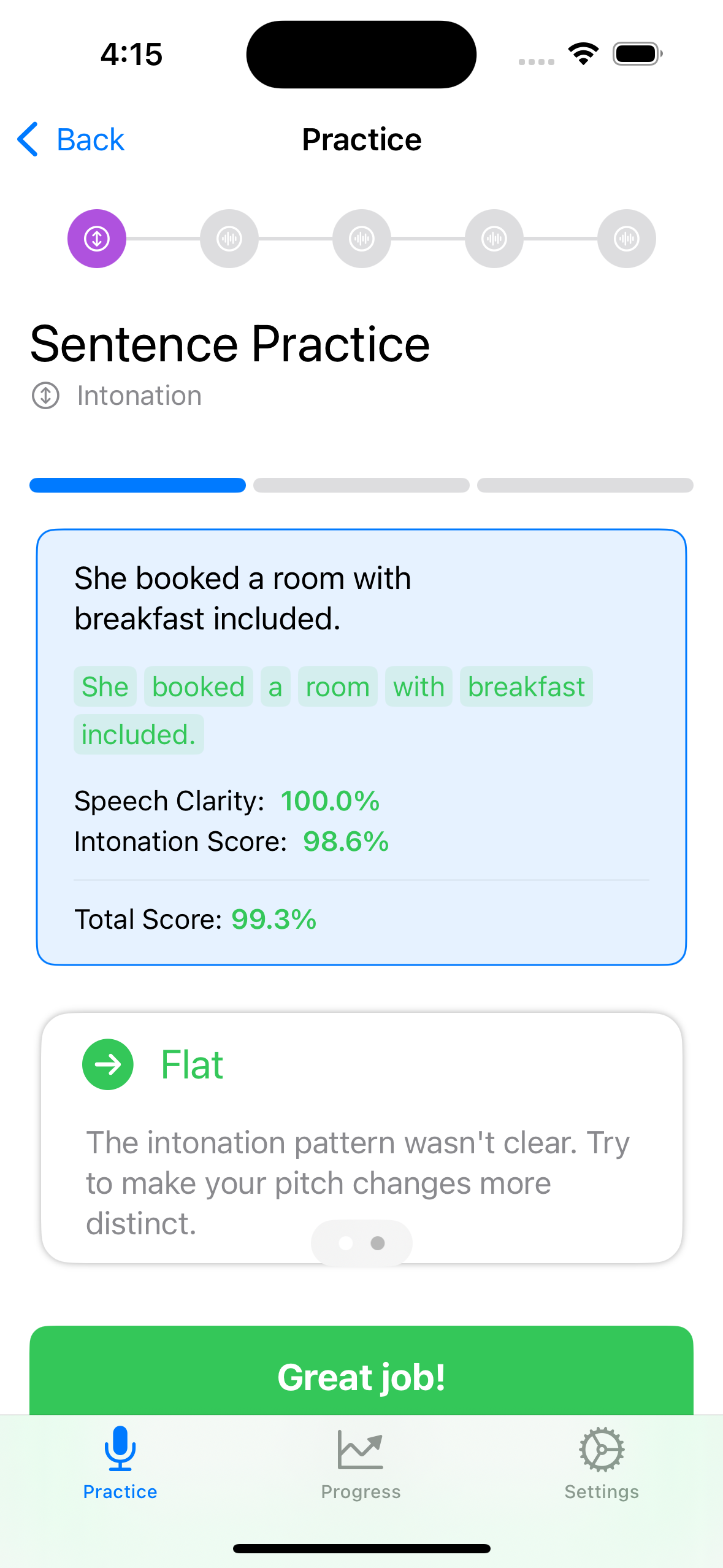SpeakClearly Screenshot 2